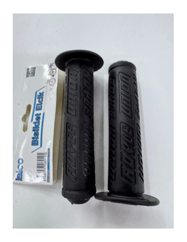 Bisiklet Elcik Siyah Kabartmalı