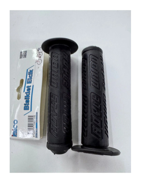 Bisiklet Elcik Siyah Kabartmalı