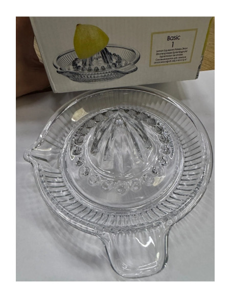 Paşabahçe 54209 Kesme Cam Limon Sıkacağı | Cam Narenciye Sıkacağı