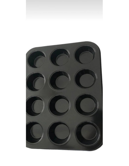 12'li Muffin Kalıbı - Yapışmaz Cupcake Kek Kalıbı Seti