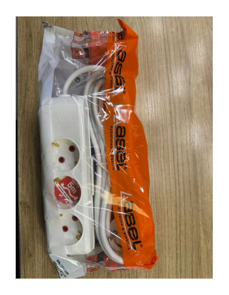 Batton 3’lü Grup Priz 5 Metre - Dayanıklı ve Güvenli Kablo