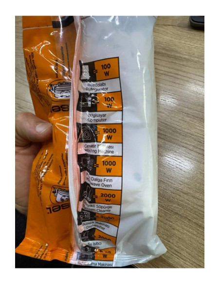 Batton 3’lü Grup Priz 5 Metre - Dayanıklı ve Güvenli Kablo